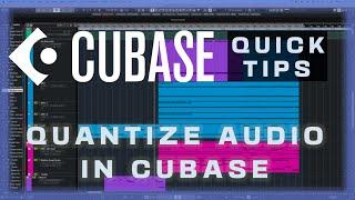 How To Quantize Audio Tracks in Cubase (Using Audio Warp in Cubase 12)