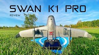 So Cool! This wing is a vertical take off Camera Drone & Plane - Swan K1 PRO - Review