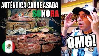 Argentino queda loco con la Auténtica Carne Asada de Sonora!!