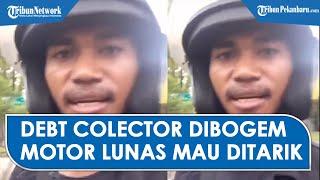 Viral Debt Collector Dibogem Korban, Motor Lunas 2 Tahun Mau Ditarik Paksa