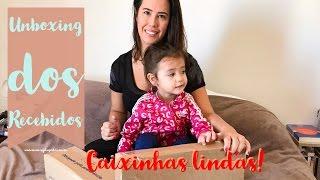 Unboxing dos últimos recebidos Mamãe Plugada