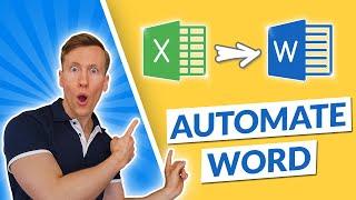 Automating Word Documents from Excel Using Python | ‘docxtpl’ Tutorial