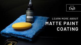 Dr. Beasley's Matte Paint Coating | Product Overview