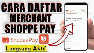 Cara Daftar Shopee Pay Partner | Cara Daftar Merchant Shopee Pay | Cara daftar Barcode Shopee Pay