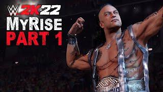 WWE 2K22 MyRISE Career Mode Part #1 - To The Performance Center!