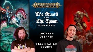 Idoneth Deepkin v Flesh-Eater Courts | Age of Sigmar Battle Report #games #aos