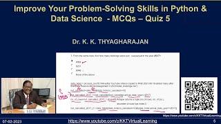 Python | MCQs and Answers | Data Science | Assignment 3 | Quiz | Pandas