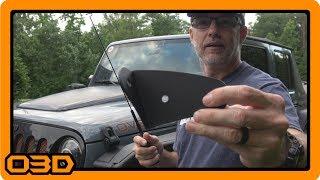 Rugged Radios Jeep JK or TJ Antenna Mount - UHF/VHF Mobile Radio Install - 2015 Jeep Wrangler