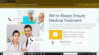 Medical Care website || Html, CSS & Bootstrap  || Shakil khan