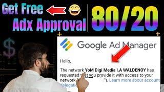 Get Free AdX Ma Approval for Your Website! @HiFiAdx