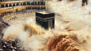 The Holy City of Saudi Arabia is flooded! Record rains hit Mecca!