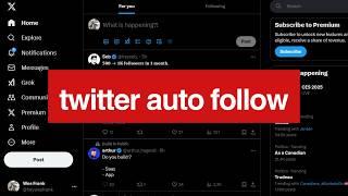 Gain X (Twitter) followers FAST with this AUTOMATION