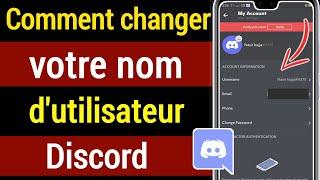 Comment changer votre nom d'utilisateur Discord | Changer le nom d'utilisateur Discord