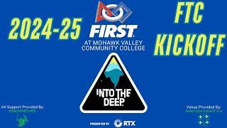 FTC Kickoff 2024-2025 Into The Deep℠ Albany