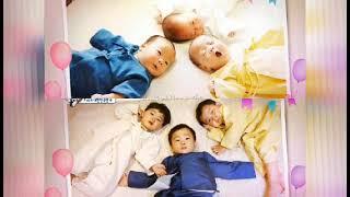 before and after of triplets (Daehan,Minguk,Manse)