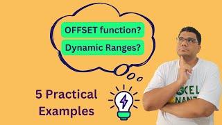 Excel OFFSET function basics + Dynamic Ranges | 5 Examples