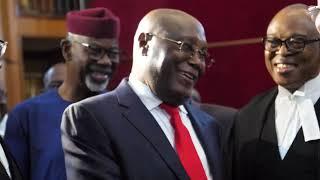 Atiku Abubakar at the Court of Appeal, the venue of the 2023 Presidential Election Petition Tribunal