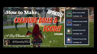 Undawn: 9.19.2024 UPDATE: Where to get CREATURE BALLS & FOOD!! (Full Walkthrough!!) (Lvl 140)