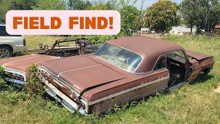 I took a chance on a 1964 Impala SS (and it SURPRISED me)! Field Find Auction Chevy project car