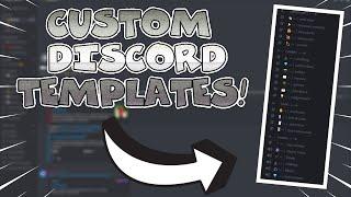 Custom DISCORD Server Templates! (WINDOWS, MAC OS & MOBILE) | Discord.Style