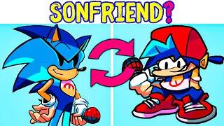 Sonic HD + Boyfriend = Sonfriend? FNF Swap Characters (Friday Night Funkin Swap Heroes)