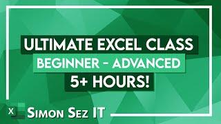 The Ultimate Excel Tutorial - Beginner to Advanced - 5 Hours!