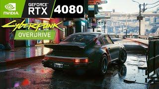 Cyberpunk 2077 PC Intel i7 13700K / RTX 4080 4K Ultra Ray Tracing Overdrive Mode Gameplay & FPS Test