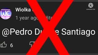 STOP MAKING A @Pedro Duque Santiago I WILL KILL YOU
