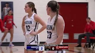 High School Girls Basketball: Hudson vs. St. Croix Lutheran Academy