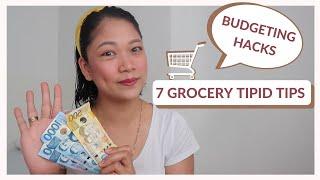 PAANO MAKATIPID SA GROCERY + BUDGETING HACKS by Mommy Ruth