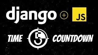 How to countdown time to events with Django and Javascript