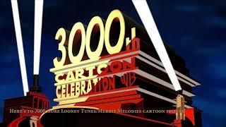 20th Century Fox logo parody in honor of the 3000th Warner Bros. cartoon short