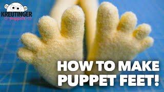 How to Make Legs and Feet for your Puppet!
