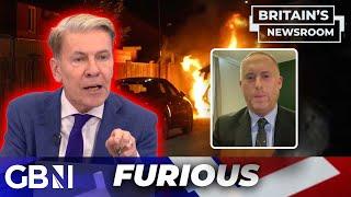 'Who's been massacred?!'| Andrew Pierce FUMES at guest for likening Rotherham riots to a pogrom