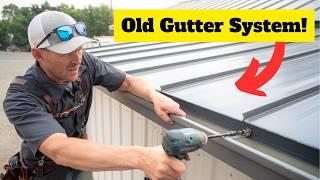 How To Reuse Your Old Gutters On Your New Roof!