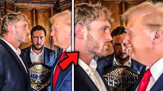 Logan Paul FACES OFF With Donald Trump..