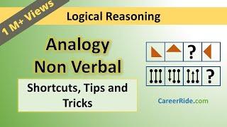 Non Verbal Analogy - Tricks & Shortcuts for Placement tests, Job Interviews & Exams
