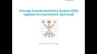 April 2018 CES Assessment Updates  Solutions from the Refinement Lab