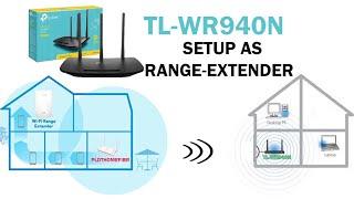 How to Configure TP-LINK TL-WR940N as range extender