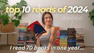 I read 70 books in 2024, here are my TOP TEN⭐️