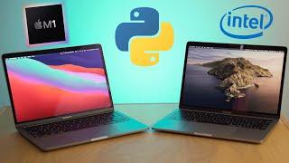 Python for M1 Mac vs Intel (SPOILER: M1 is 2x faster)