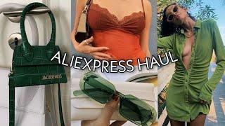 *a very green* SUMMER ALIEXPRESS BADDIE ON A BUDGET HAUL 2021