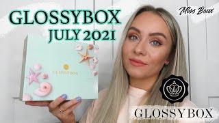 GLOSSYBOX JULY 2021 UNBOXING & DISCOUNT CODE - BEAUTY TREASURES EDIT - MISS BOUX