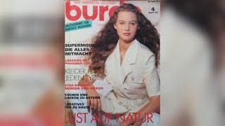 Burda Moden magazine 4/1992. Журнал Бурда Моден 4 /1992 