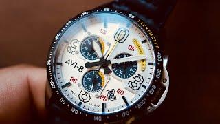 Awesome Watch Celebrating The Tuskegee Airmen! (AVI-8 P-51 Mustang)