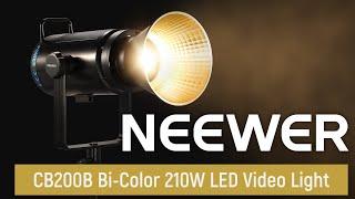 Introducing the NEEWER CB200B Bi-Color 210W LED Video Light