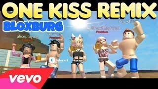 BLOXBURG - ONE BUILD (ONE KISS REMIX) [ROBLOX MUSIC VIDEO]