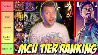 MCU Film Tier List! (Iron Man to Guardians of the Galaxy Vol. 3)