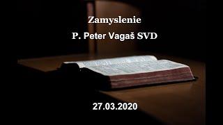 Zamyslenie 27.03.2020