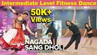 Nagada Sang Dhol | Ramleela | Intermediate Level Fitness Dance | Akshay Jain Choreography | DGM